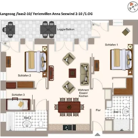 Apartment Apartmentvilla Anna Apartmentvilla Anna 2-10