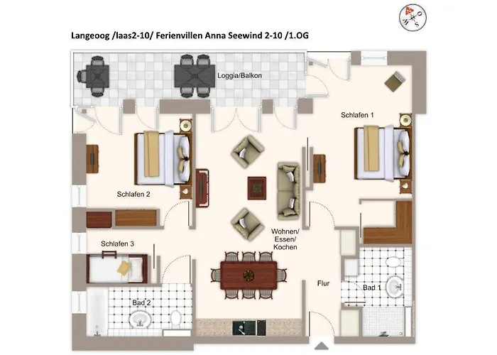 公寓 Apartmentvilla Anna Apartmentvilla Anna 2-10
